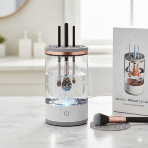 Cleanbrush : Nettoyeur automatique de pinceaux de maquillage