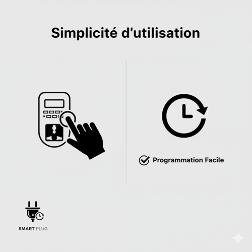Smart Plug simple d'utilisation