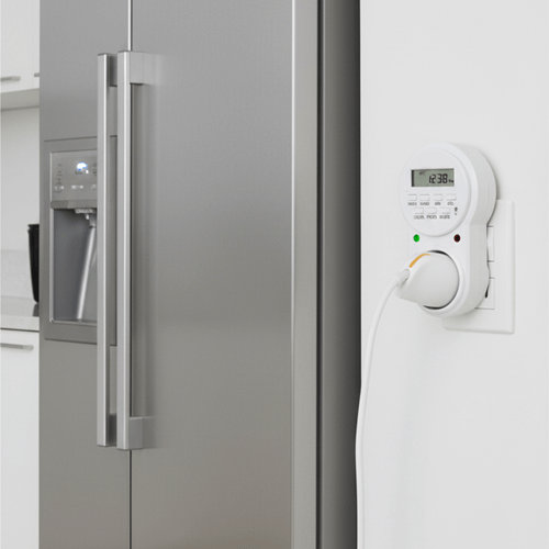 prise minuteur électrique Smart Plug pour une économie d'énergie sur votre réfrigérateur